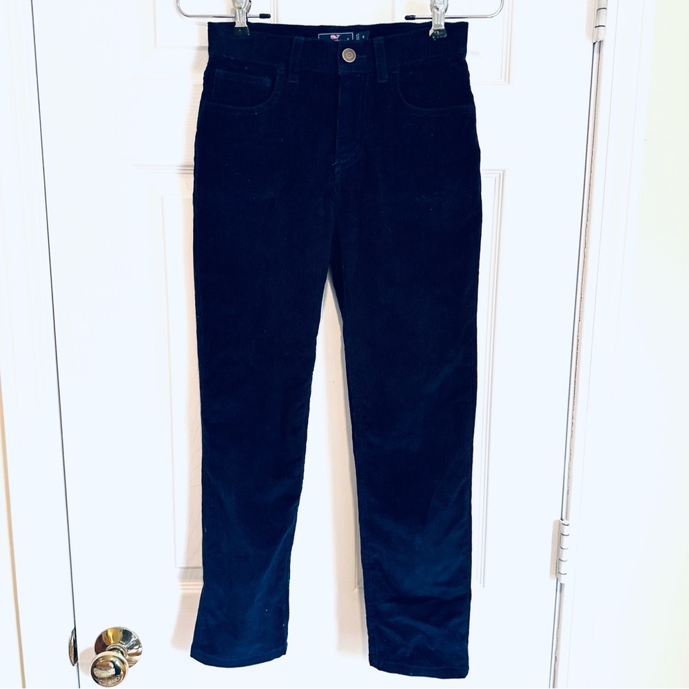 Vineyard Vines Navy Corduroy Pants 8
